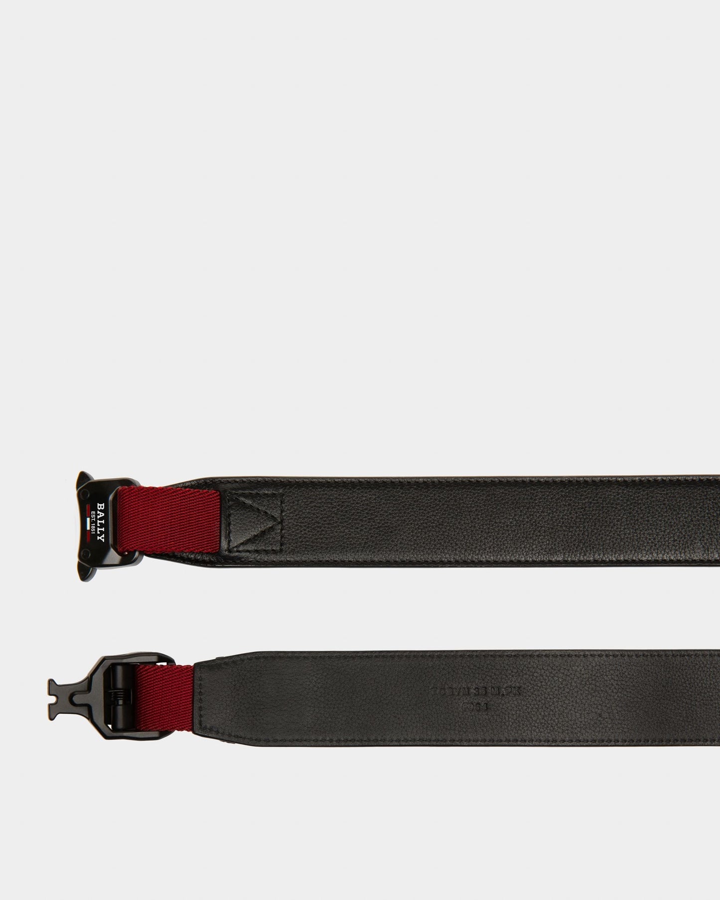 Tobyn Leather 35Mm Belt In Black