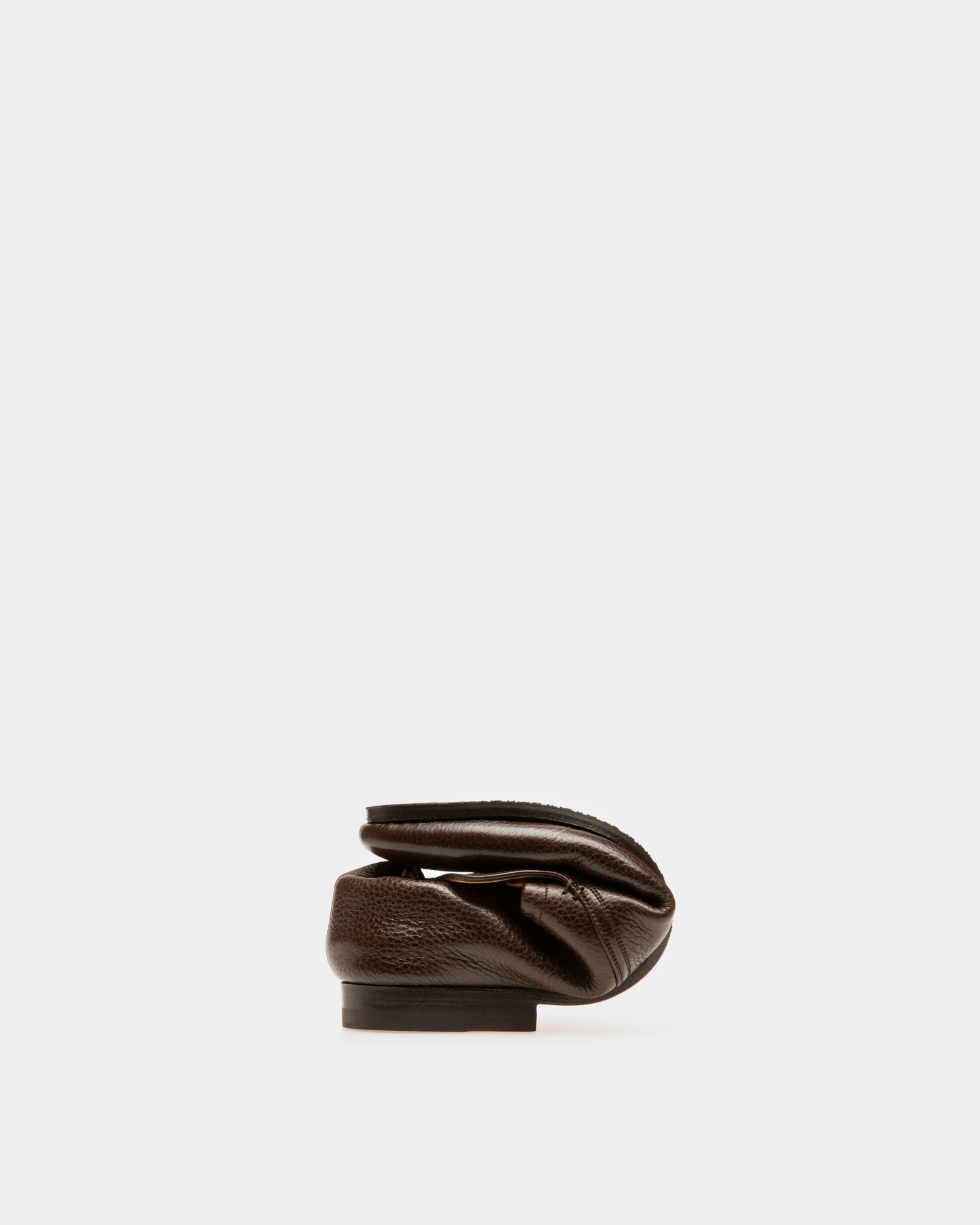 Planker Leather Loafers In Brown