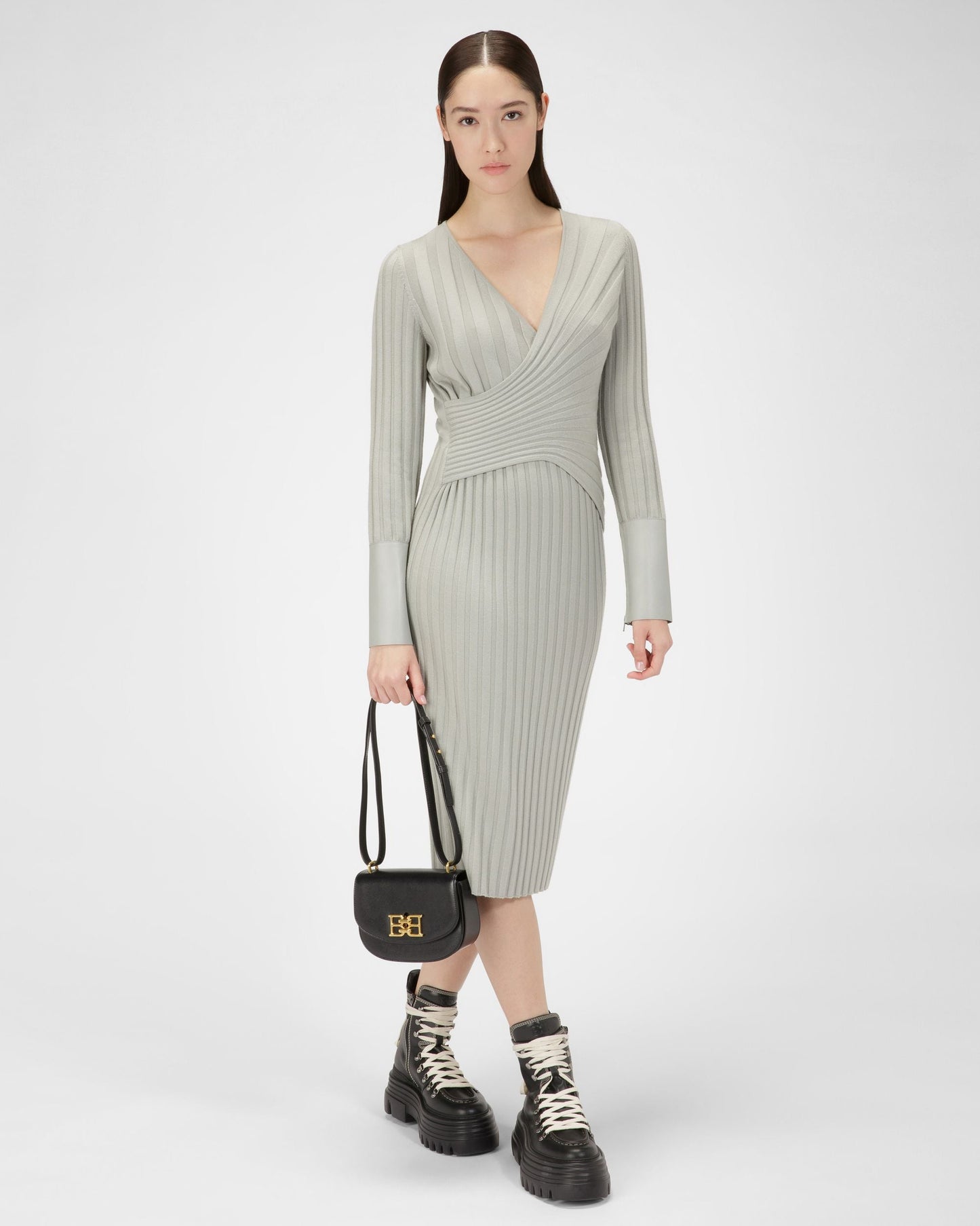 Baily Leather Minibag In Black