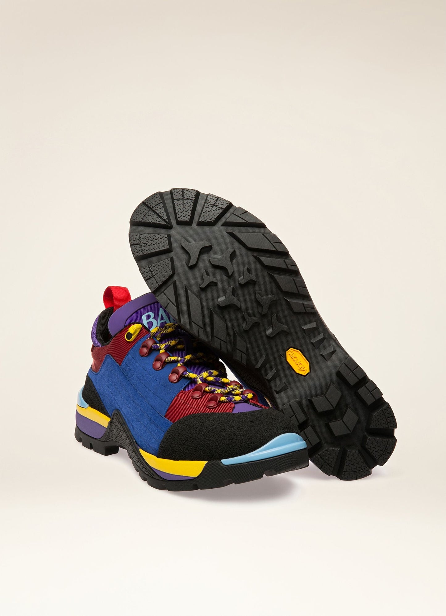 Bally Hike 2 Fabric Hiking Shoes In Red