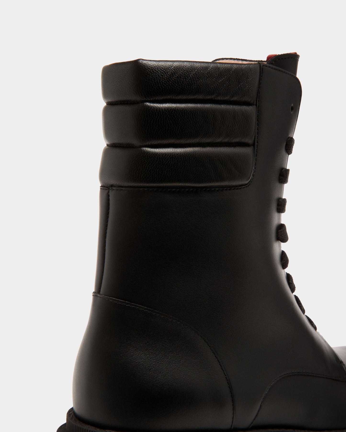 Bootie In Black Leather