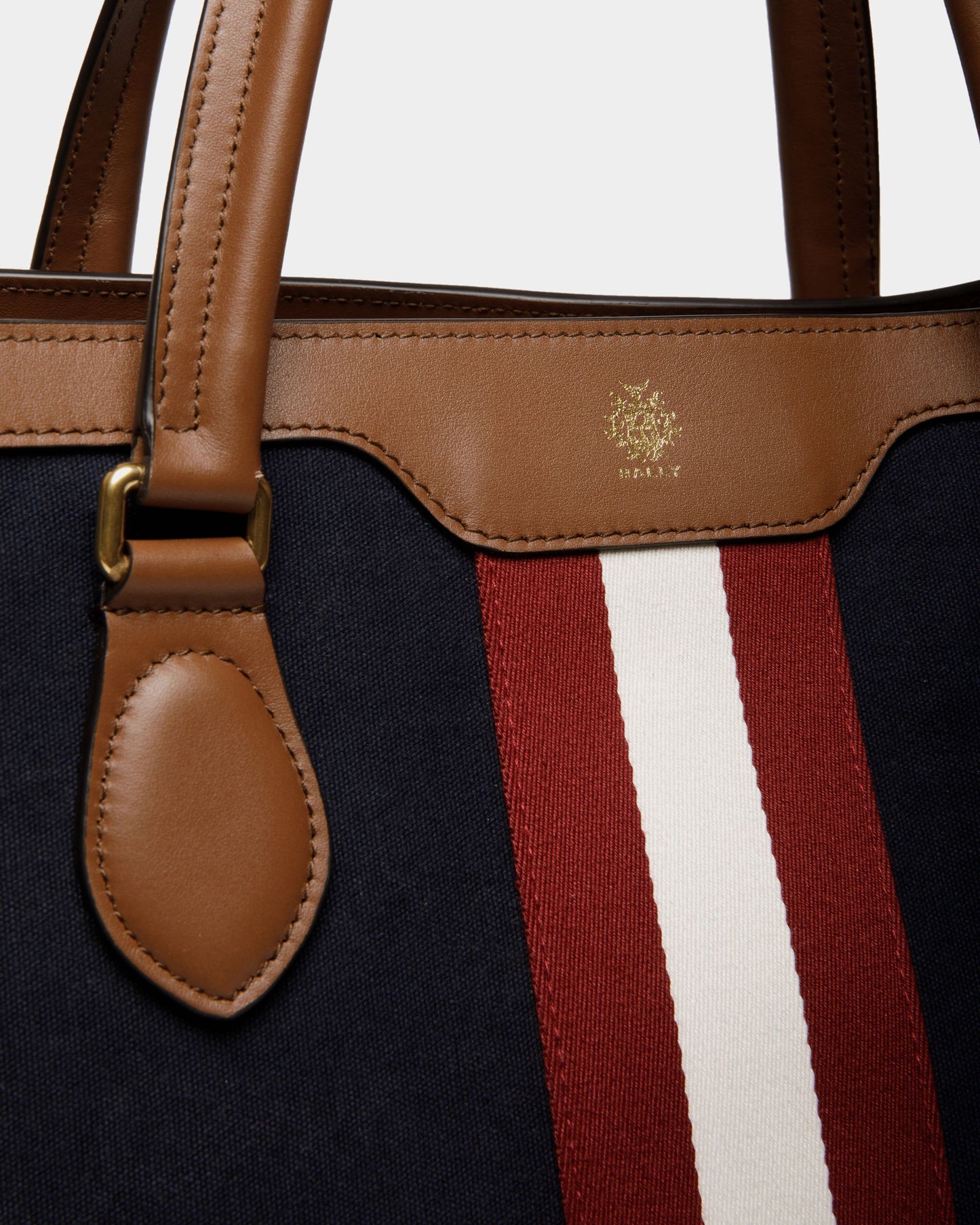 Bolso Tote Beckett De Lona De Algodón Navy Blue