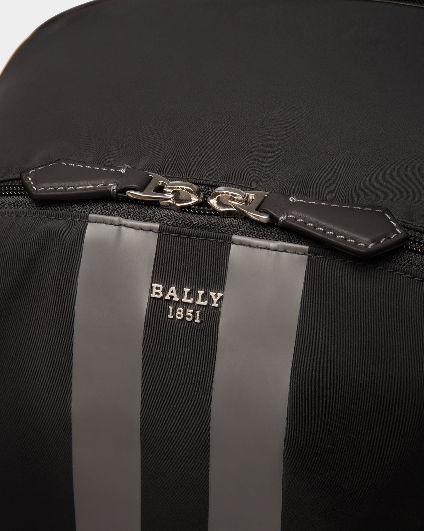 Bally Escape Packable Backpack in Black Nylon