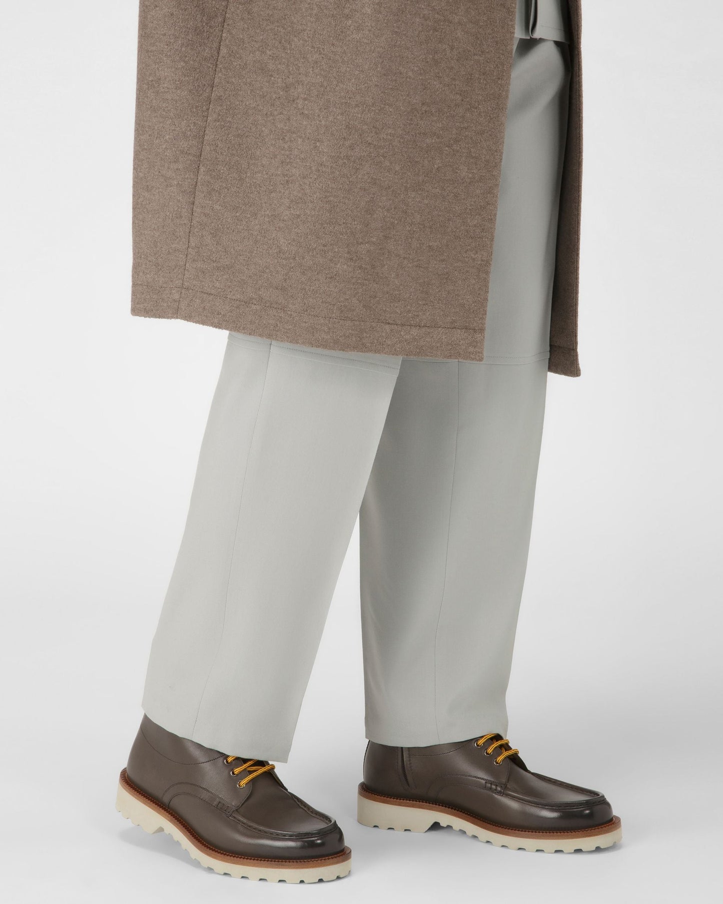 Nottingham Boot in Army Green Leather