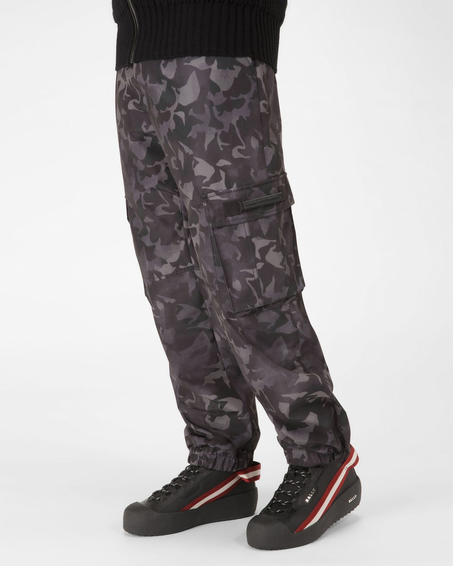 Clyde Leather Snow Boots In Black