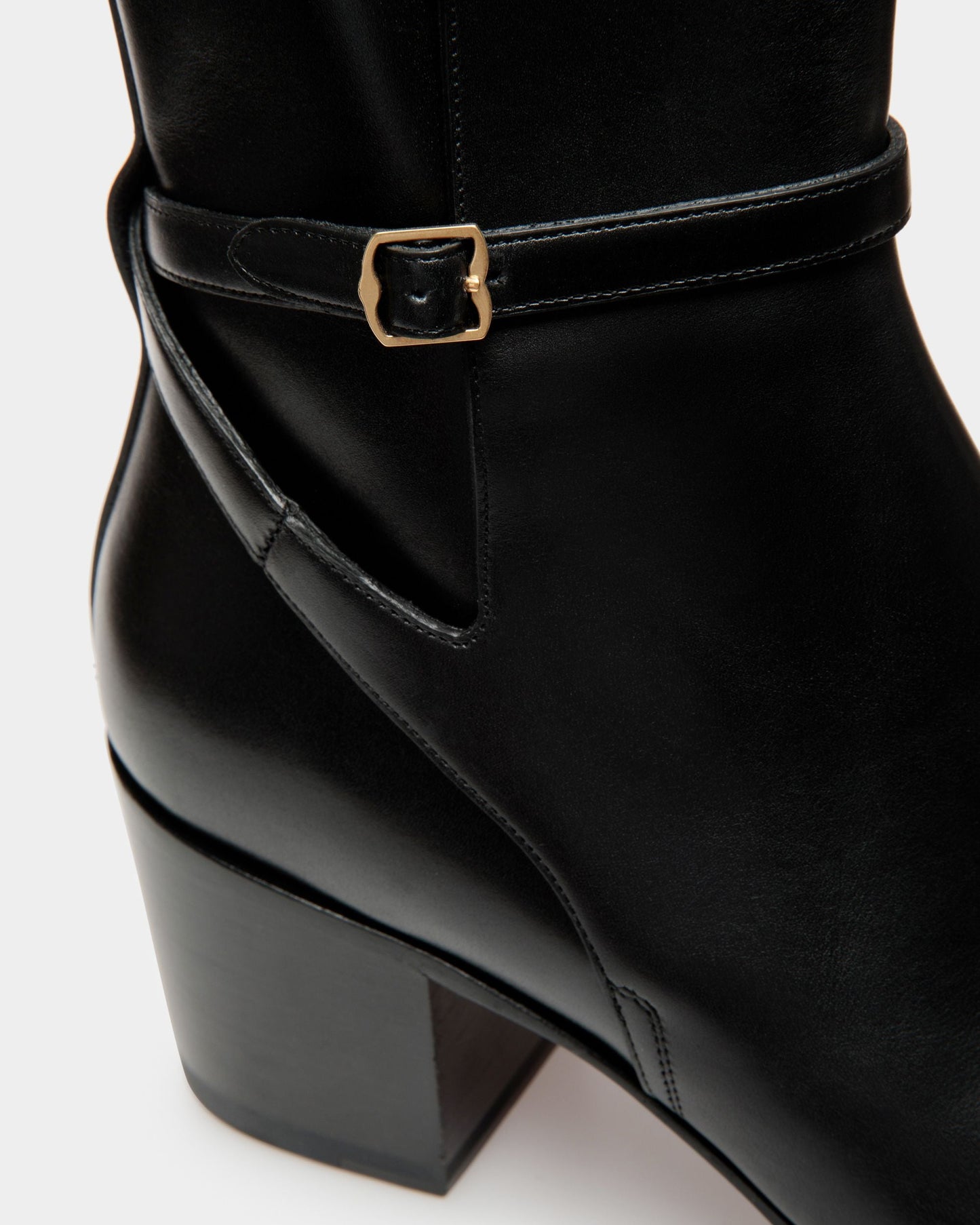 Villy Boots In Black Leather