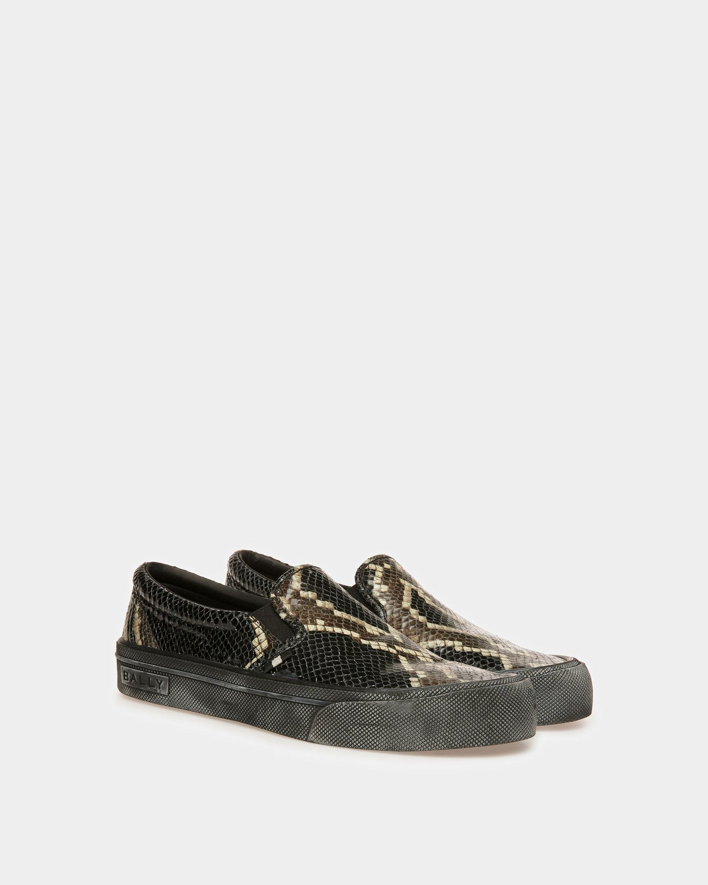 Santa Ana Sneaker In Python Print