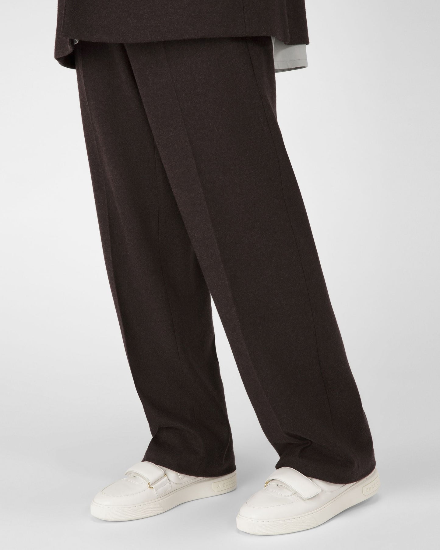 Maylor Leather Sneakers In White