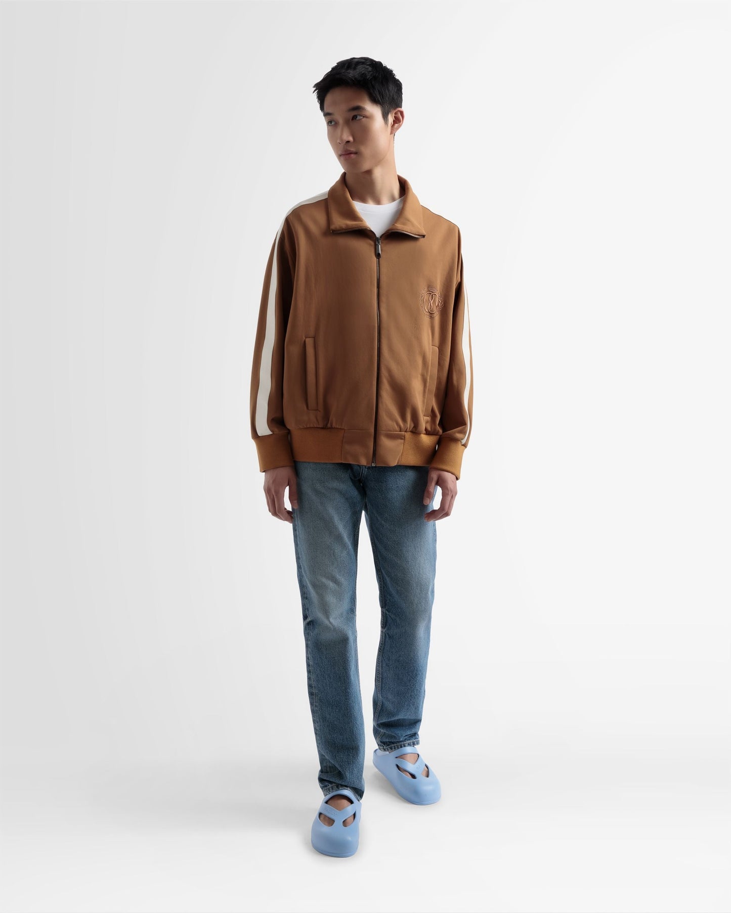 Oaks Slide Sandal In Rubber