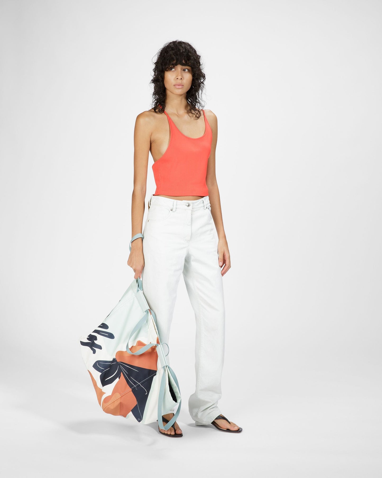 Billboard Nylon Tote In Blue