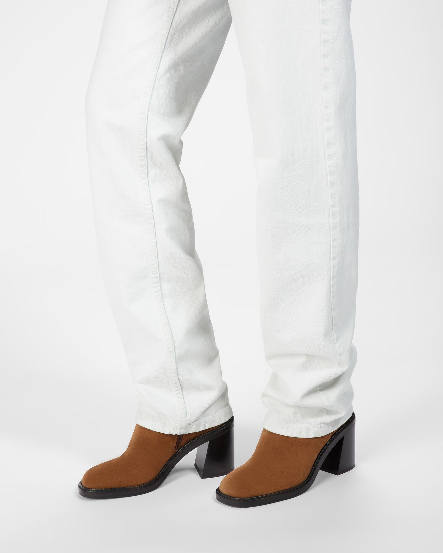 Austine Leather Boots In Brown