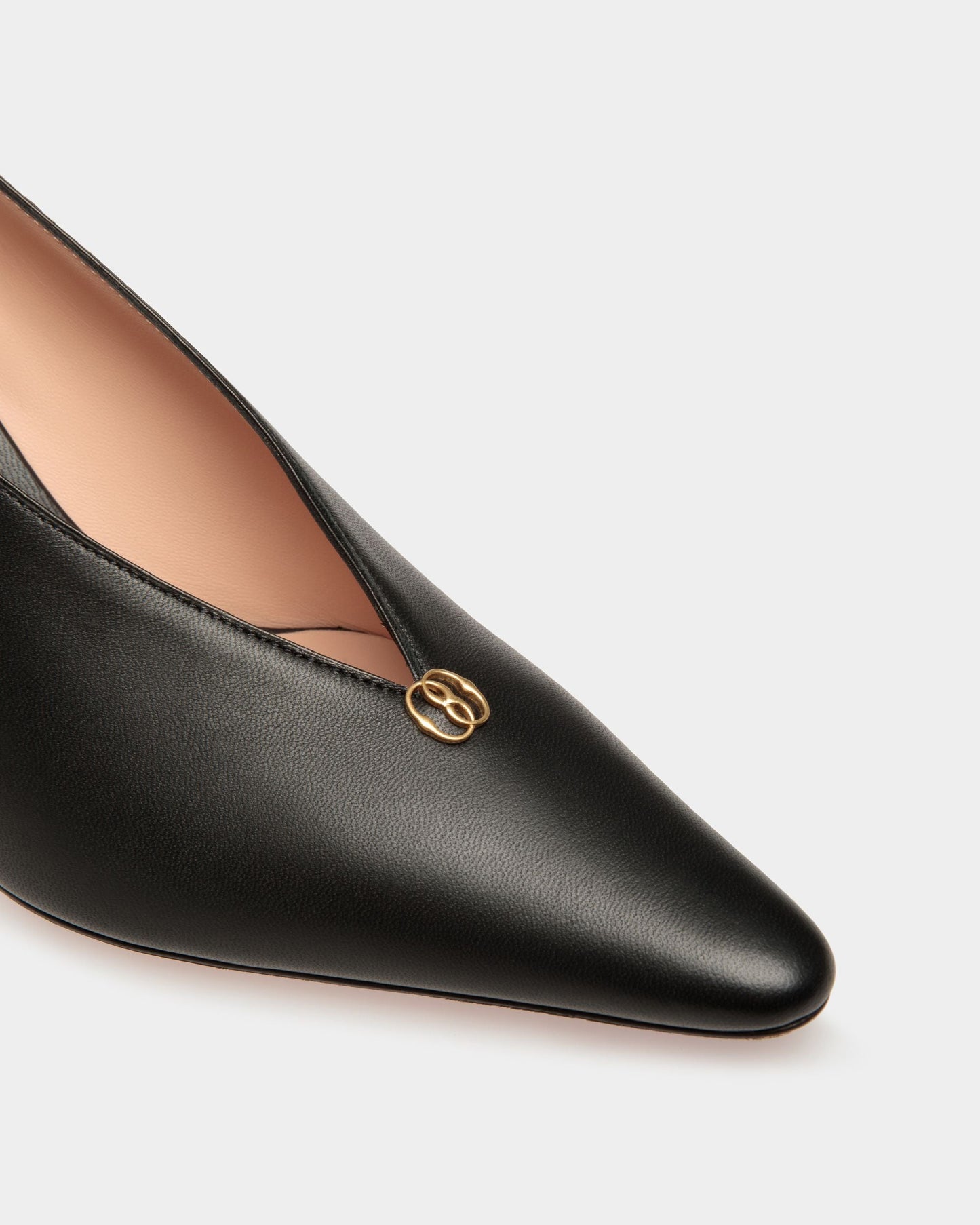 Katy Pumps In Black Leather