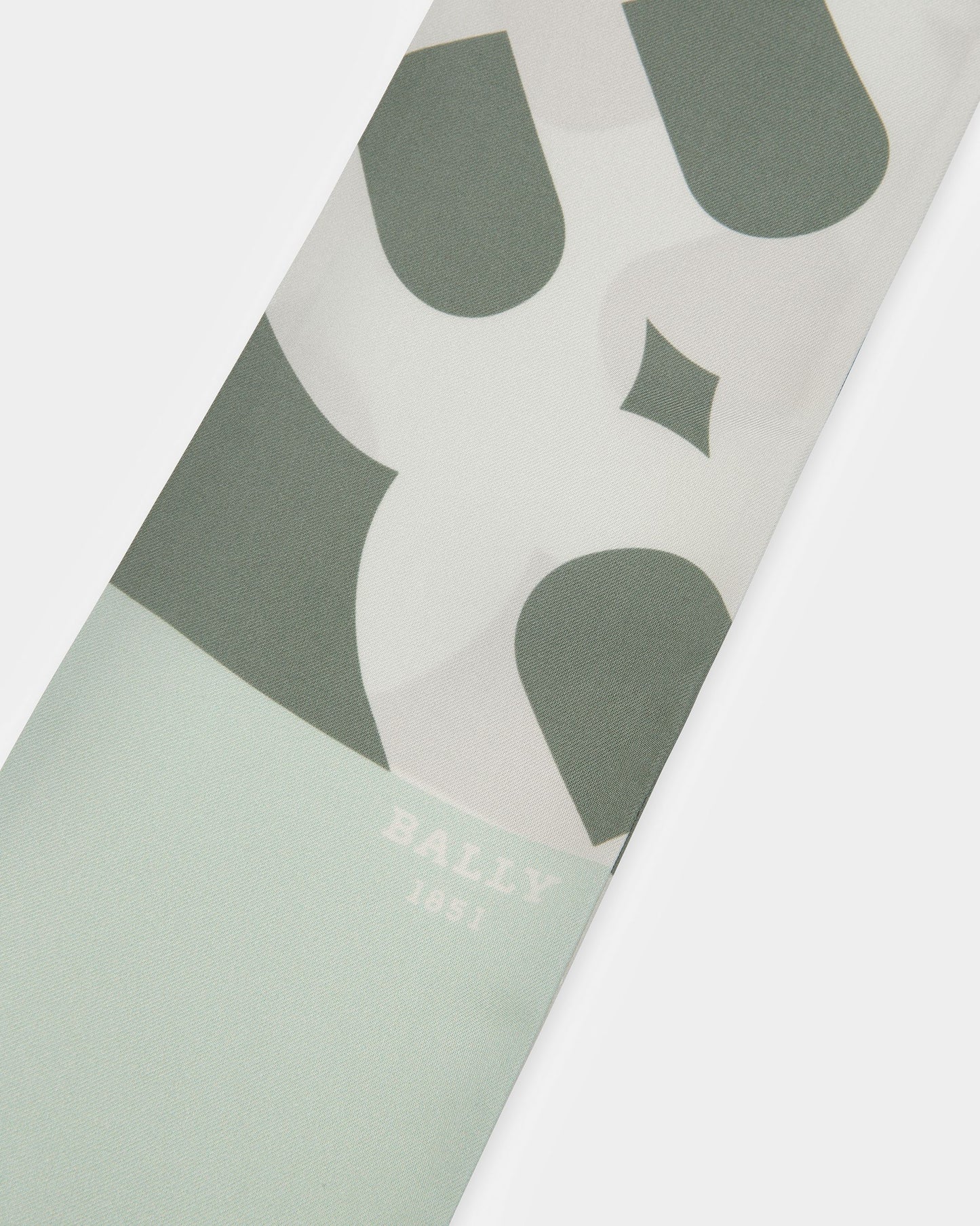Silk Scarf In Light Blue