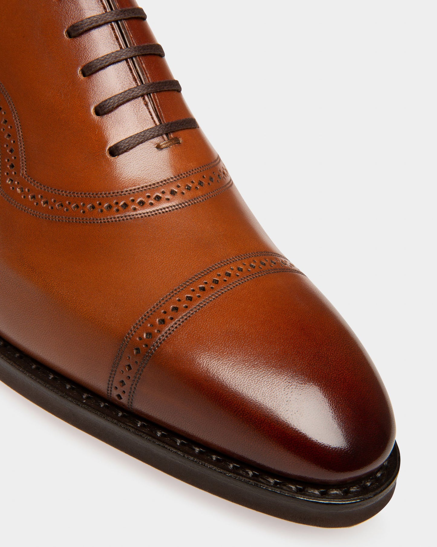 Scotch Leather Oxfords In Brown