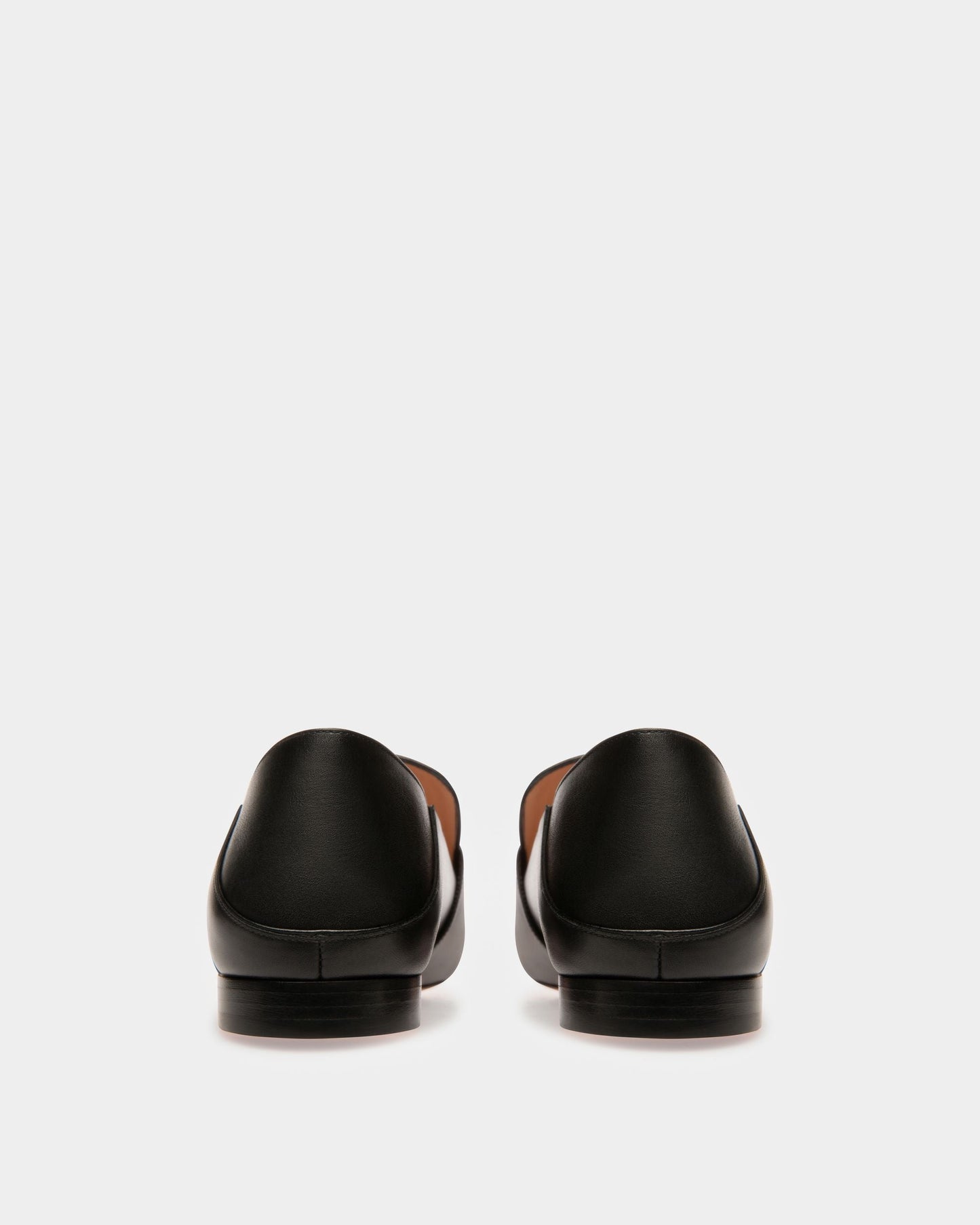 Janelle Women's Calf Leather Slipper In Black