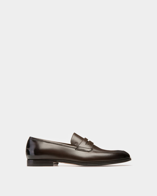 Webb Leather Loafers In Coffee