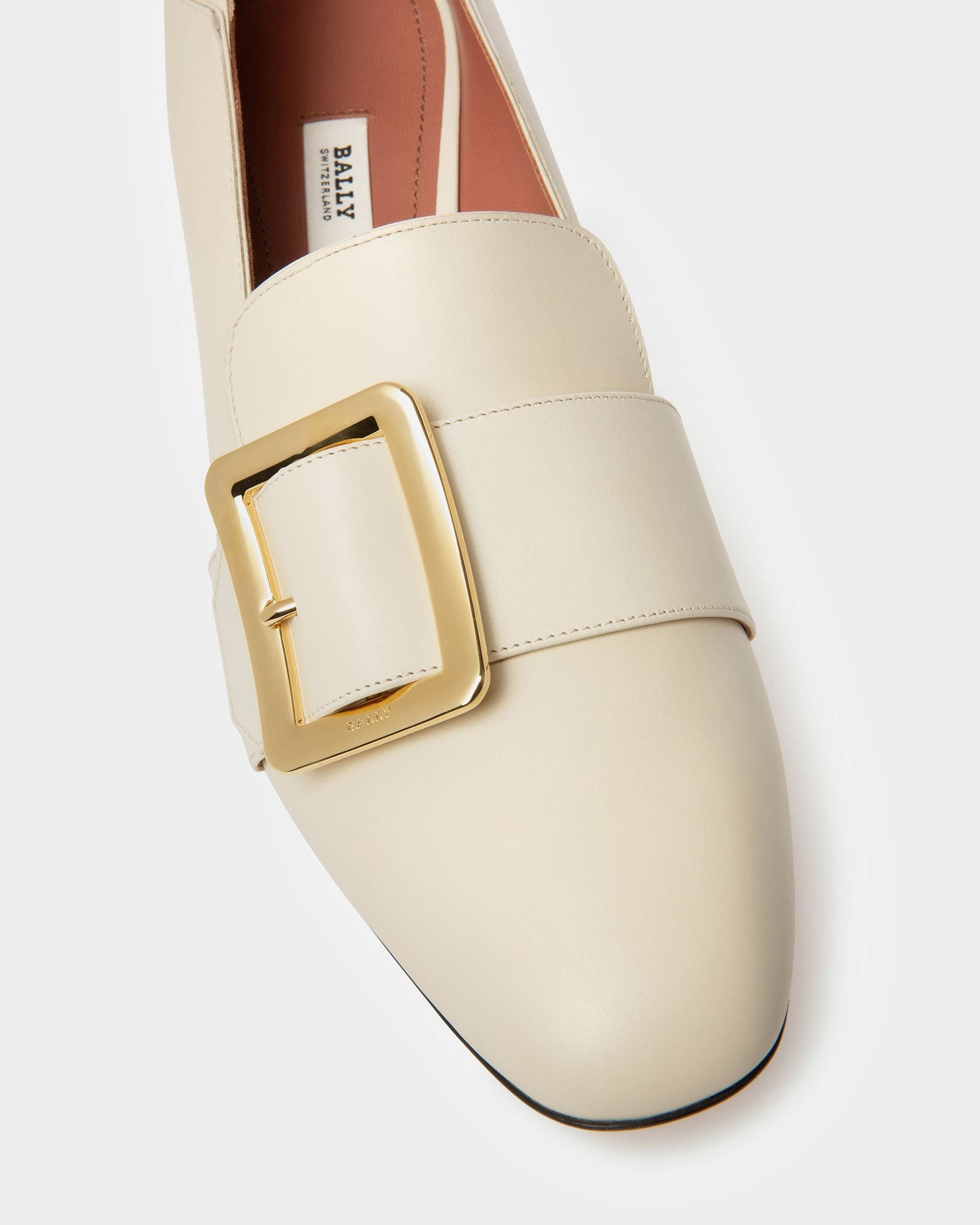 Janelle Leather Pumps In Bone