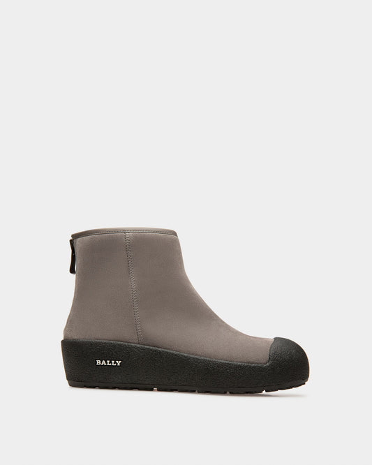 Guard Ii Leather Snow Boots In Dark Mineral