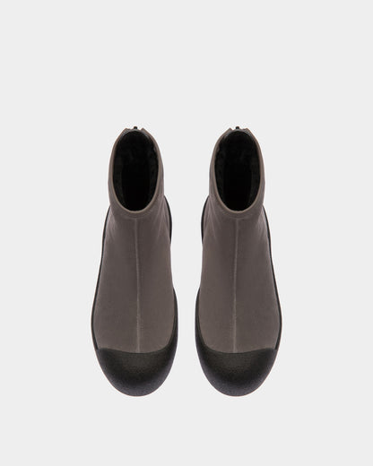 Guard Ii Leather Snow Boots In Dark Mineral