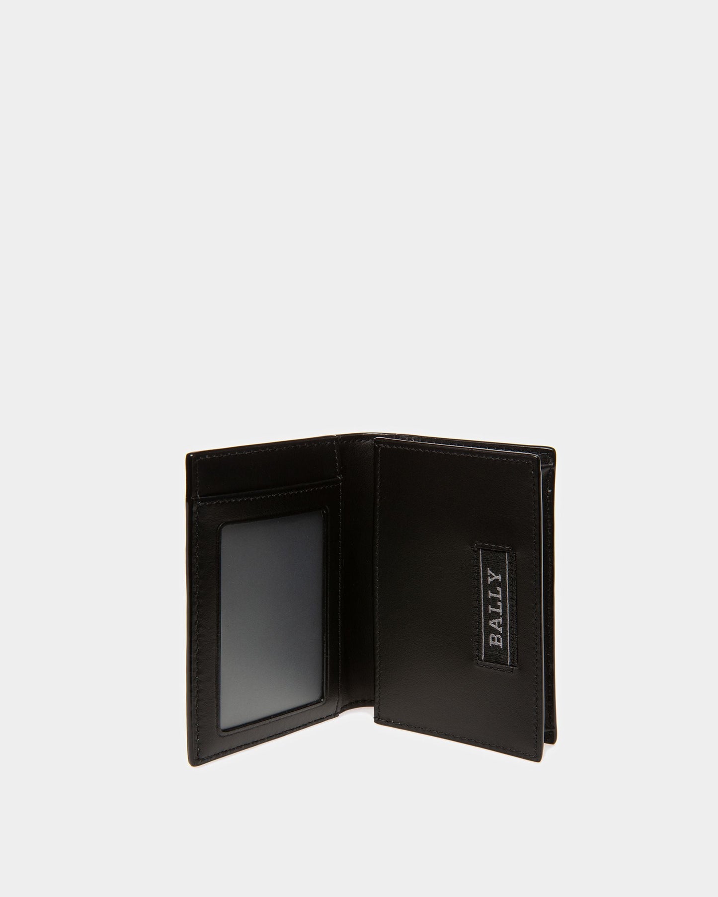 Balee Leather Business Card Holder In Black