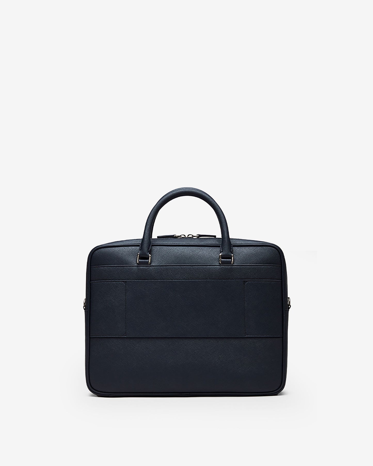 Briefcase in Blue Leather