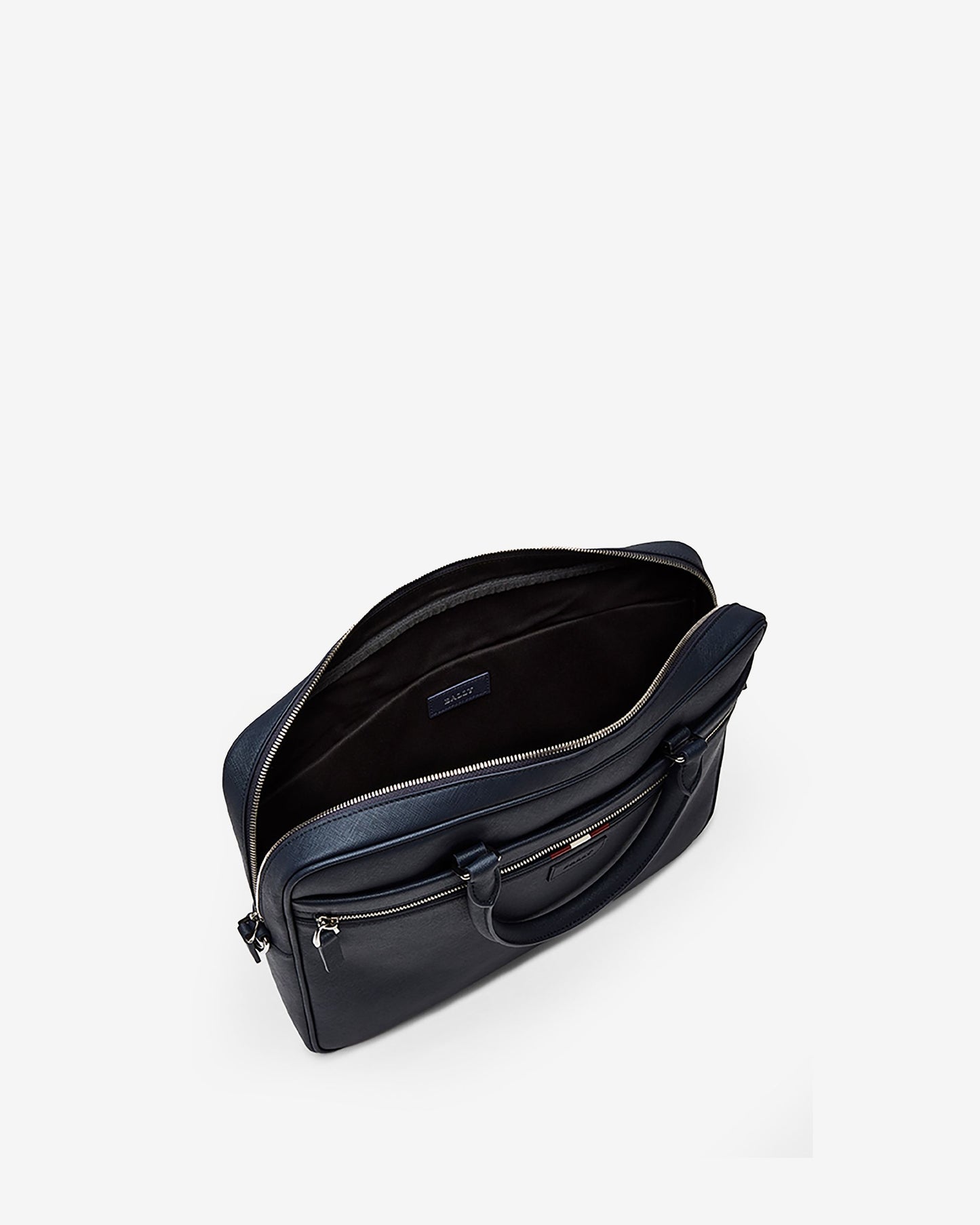 Briefcase in Blue Leather