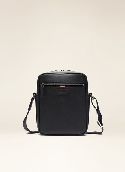 Men's Black Casual Crossbody Bag