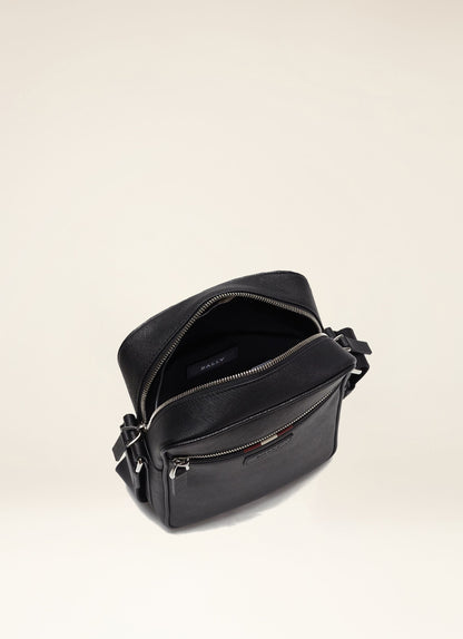 Men's Black Casual Crossbody Bag