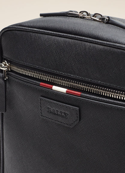 Men's Black Casual Crossbody Bag