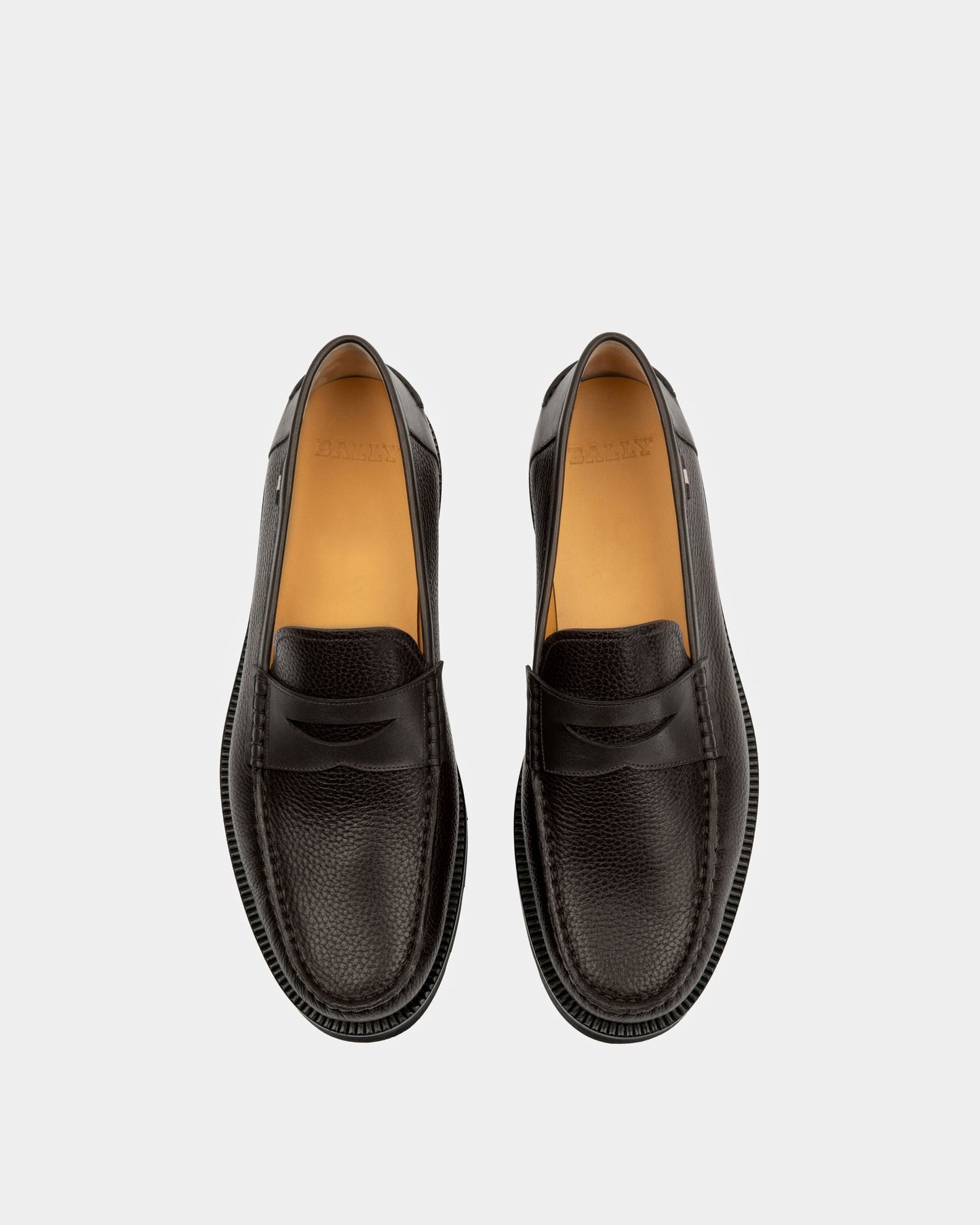 Noah Leather Loafers In Black