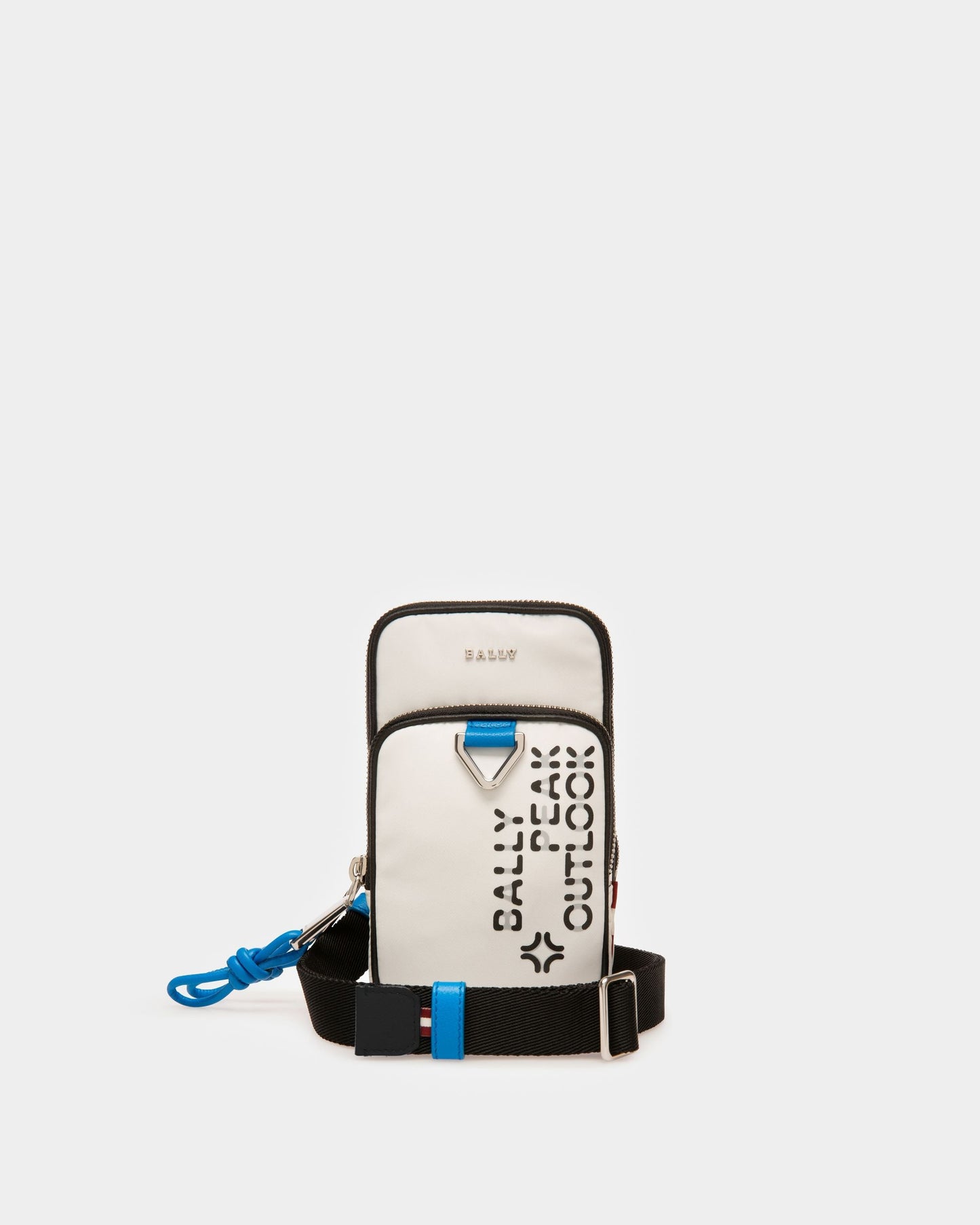 Pocky Recycled Nylon Phone Wallet In White