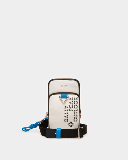 Pocky Recycled Nylon Phone Wallet In White