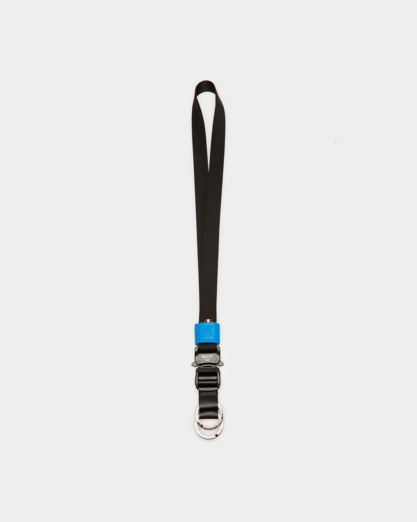 Paxthon Recycled Polyester Key Holder In Black