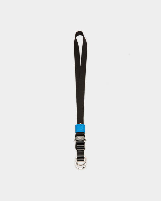 Paxthon Recycled Polyester Key Holder In Black