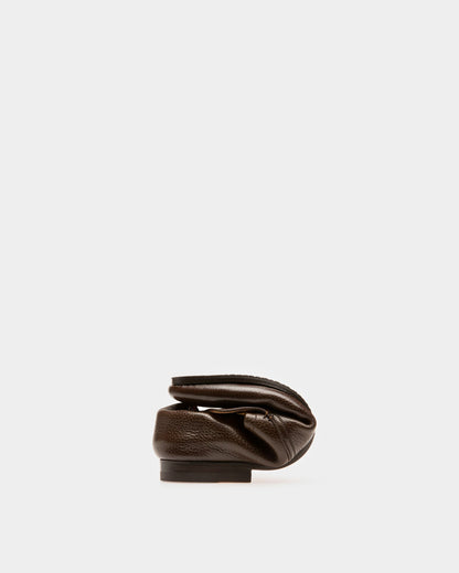 Planker Leather Loafers In Brown