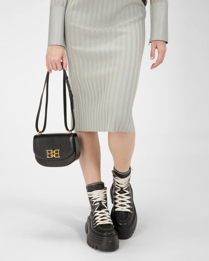 Baily Leather Minibag In Black