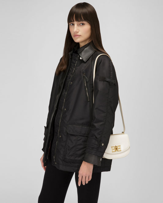 Baily Leather Minibag In Bone