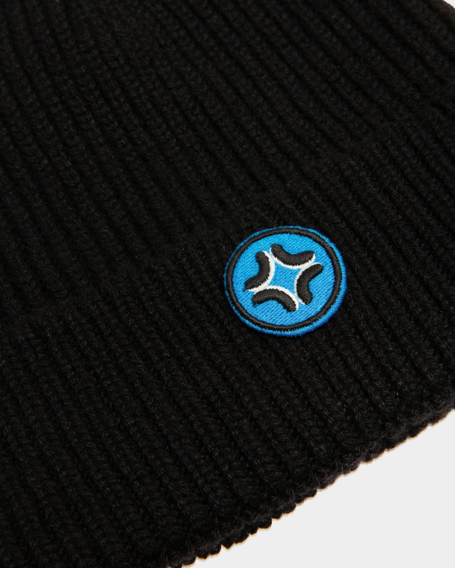 Eco-Cashmere Beanie Hat In Black