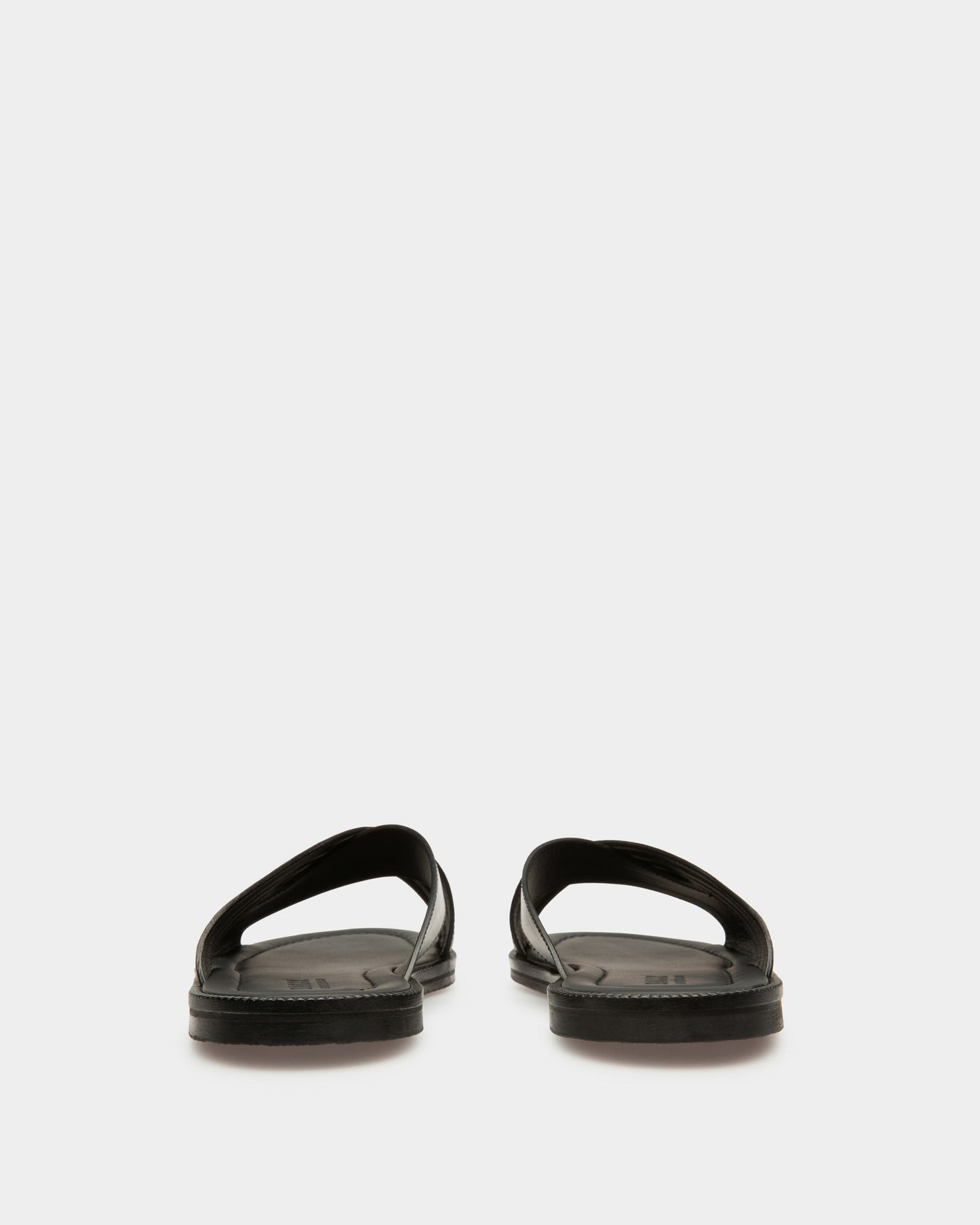 Jabil Leather Sandals In Black