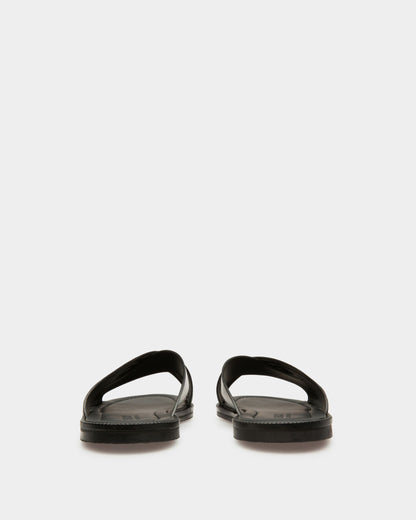 Jabil Leather Sandals In Black