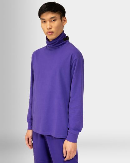 Bally Hike 10 Organic Cotton Top In Purple