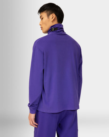 Bally Hike 10 Organic Cotton Top In Purple