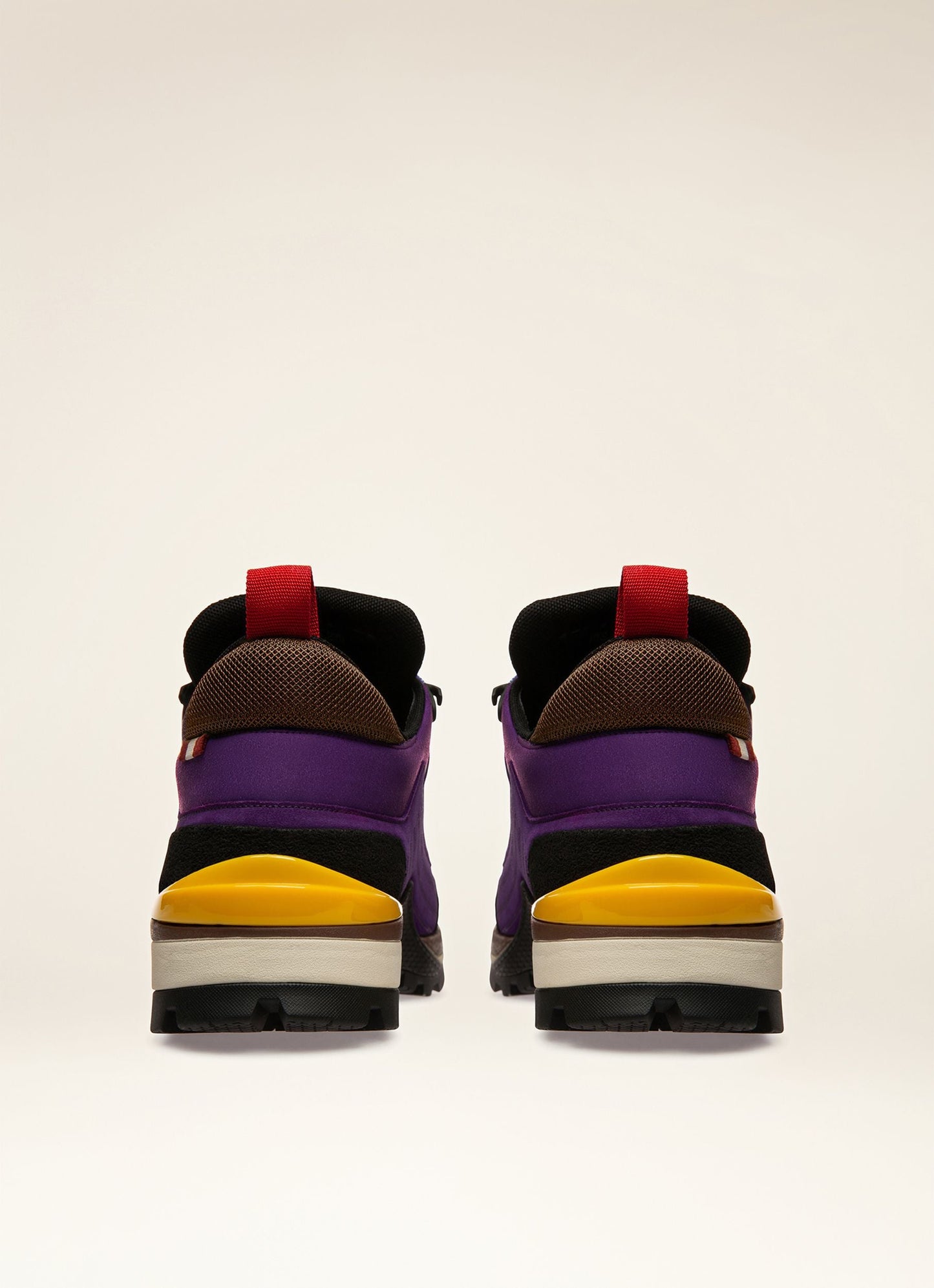 Bally Hike 2 Suede Hiking Shoes In Purple