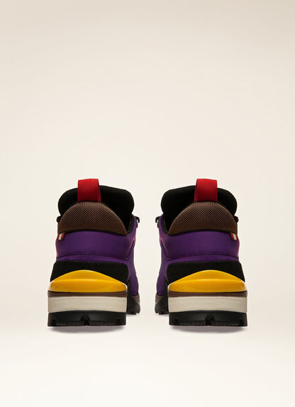 Bally Hike 2 Suede Hiking Shoes In Purple