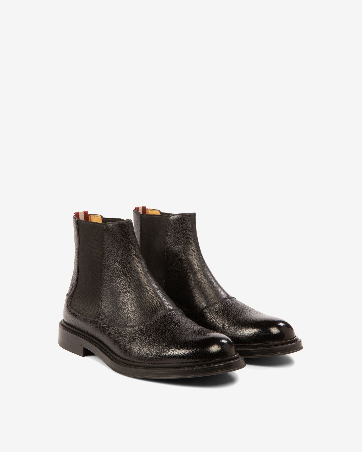 Nimir Leather Boots In Black