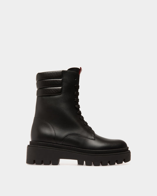 Bootie In Black Leather