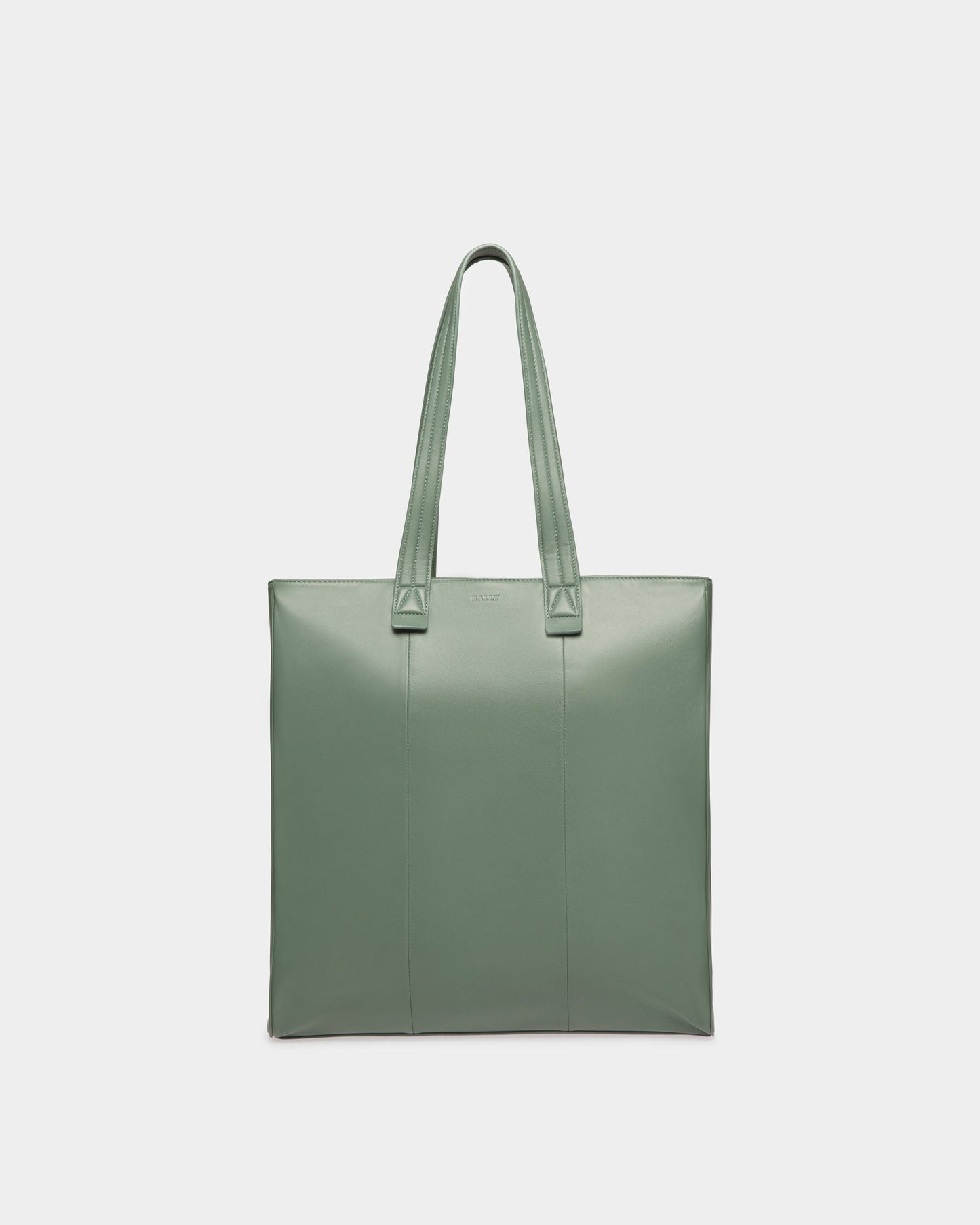 Tote in Light Green Leather