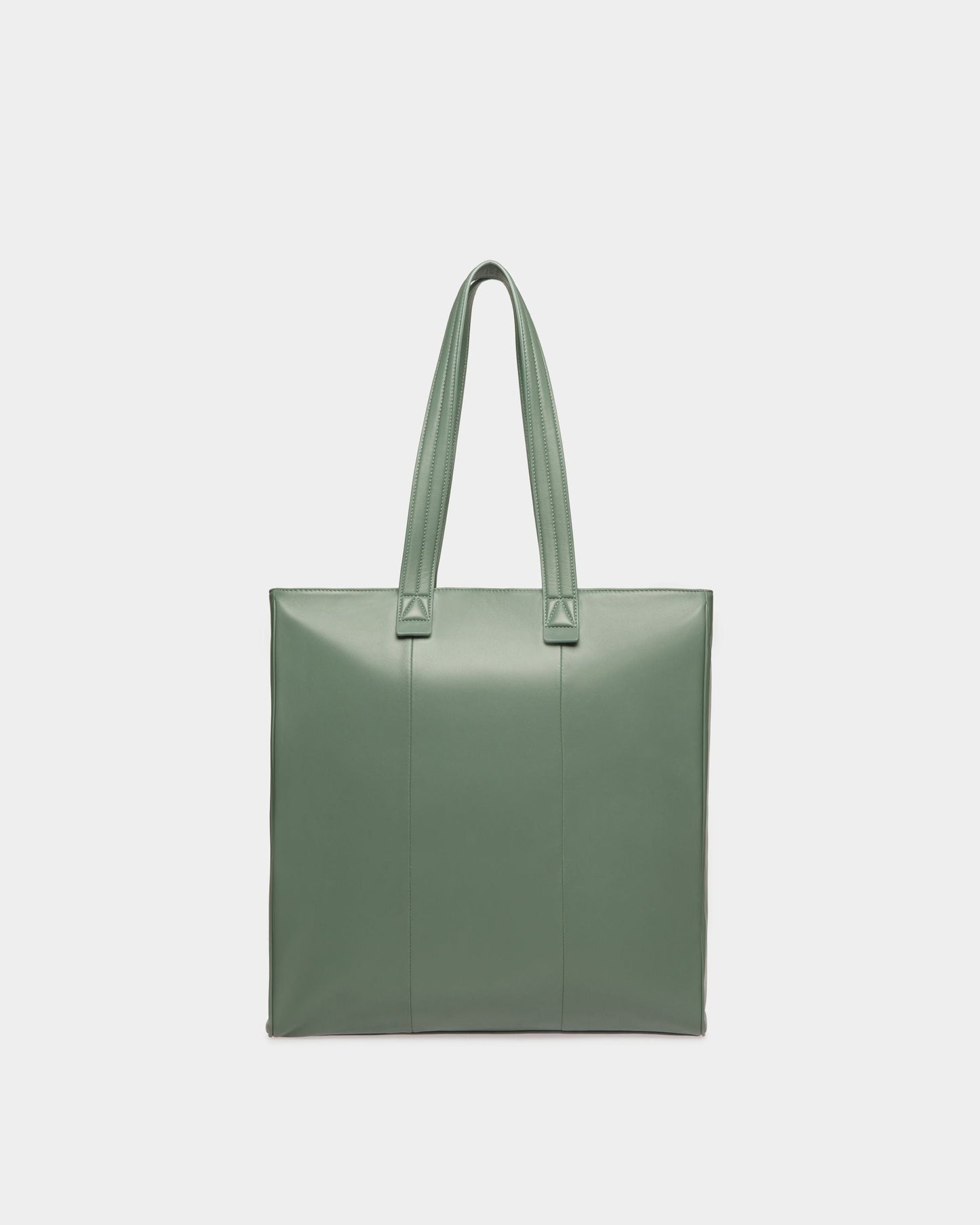 Tote in Light Green Leather