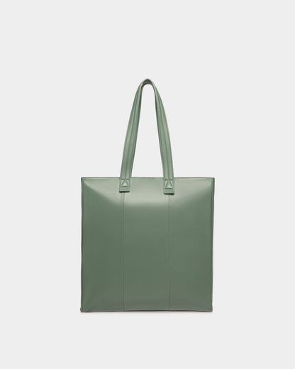 Tote in Light Green Leather