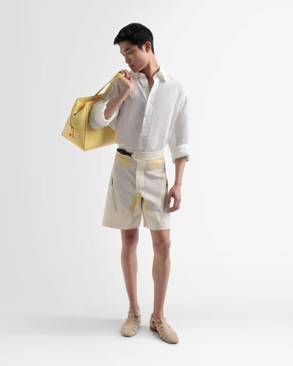 Lago Weekender Bag In Leather